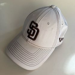 Sd Padres mlb baseball cap hat white unisex game