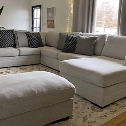 sectional Couch with chaise for sale