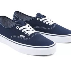 Vans Skate Authentic Sz 9.5 Dress Blue