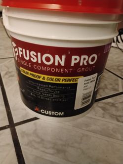 White grout