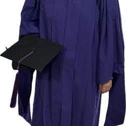 NYU Academic attire (Graduation Suit)