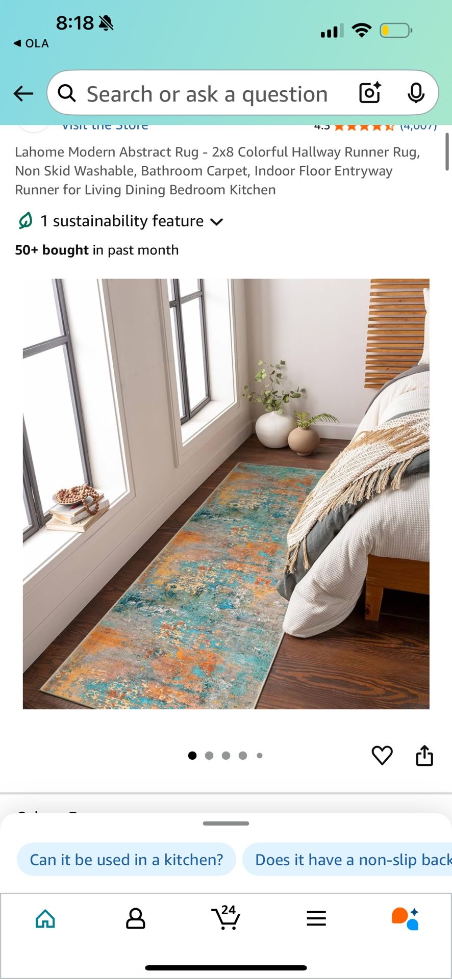 2x8 Runner /rug