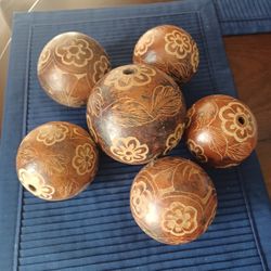 Decorative/meditation Clay Ceramic Balls