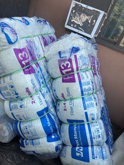 Johns Manville R-13 Fiberglass Insulation Batts – Lot