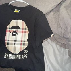 Bape Shirt, Black , L