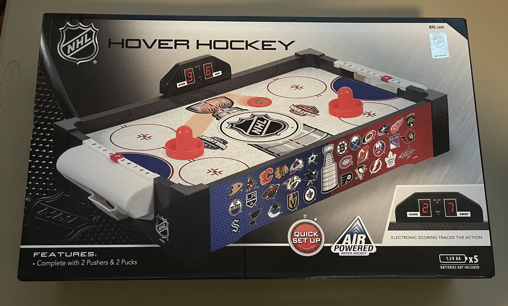 NHL HOVER HOCKEY TABLE TOP AIR HOCKEY 