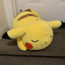 Sleeping Pikachu Plush