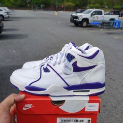 $125 Local Pickup Brand New 2020 Nike Air Flight 89 Court Purple Size 12 Original Box Ebay Authenticated Extremely Rare 