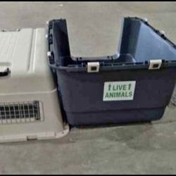 Sport Pet-Plastic Kennel With Wheels XXL