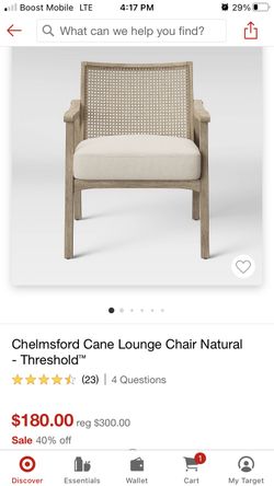 Chelmsford Cane Lounge Chair 