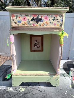 Farmhouse Cat Nook / Pet Bed Furniture
