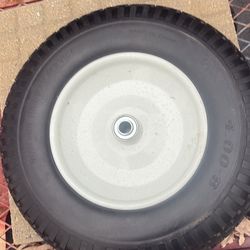 Flat Free Wheel Barrow Tire And Wheel15 In