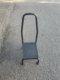Step with handle