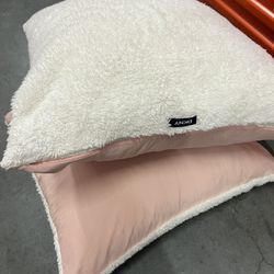 Large decorative pillows