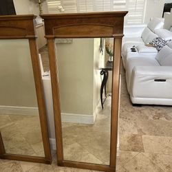 Mid Century Matching Mirrors
