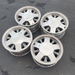 4 X Chevy Suburban 88 Rims 16 Inch 16in Wheels 5x5 5x127