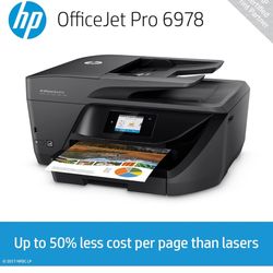 HP OfficeJet Pro 6978 All-in-One Wireless Color Printer, HP Instant