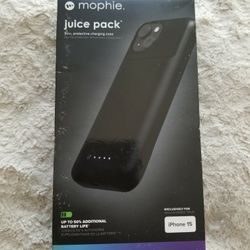 Mophie juice pack for iPhone 15 new