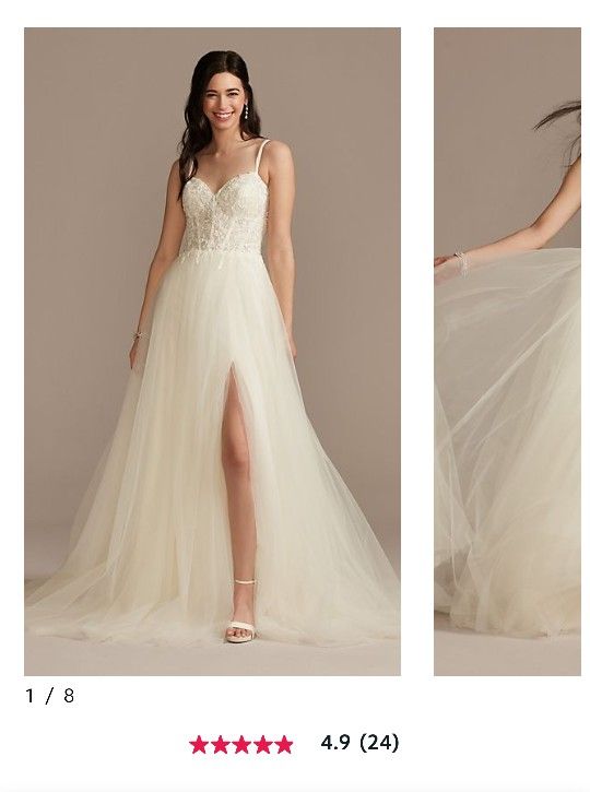 David's Bridal Used Wedding Dress Only $250.00!!