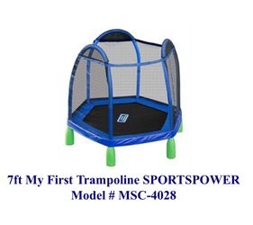 Sportspower 7ft My First Trampoline 7ft MSC-4028