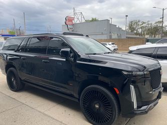 26 Black on Black GM Tires & Rims