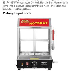 Brand New Hot Food / Hot Dogs  Warmer/Display