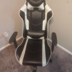 White Gaming Chair 