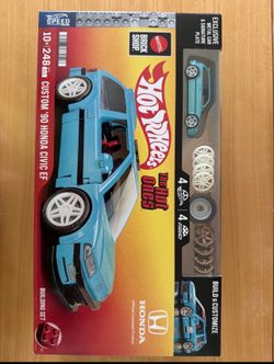 Hot wheels 90’ Honda Civic Lego