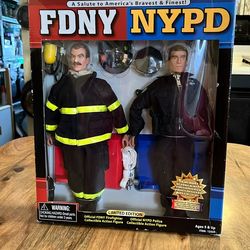 911 Action Figures- FDNY  PDNY