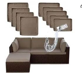 Patio outdoor Cushions Covers waterproof FREE