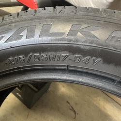 Tires  215/55R17