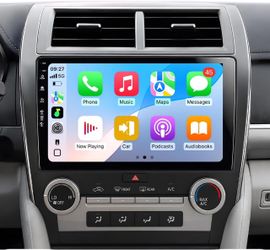 Car Stereo Radio for Toyota Camry 2012-2014, Wireless CarPlay Android Auto