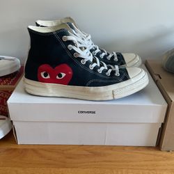 Comme Des Garcon Converse Size 10