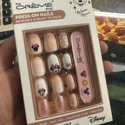 The Crème Shop x Minnie Mouse PINK Press-On Nails