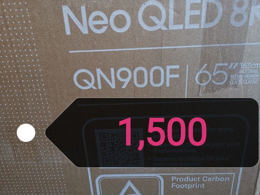 SAMSUNG 65"INCH NEO QLED 8K Q900F