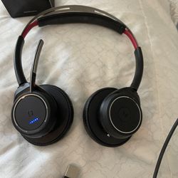 Plantronics Wireless Headset And 2 Wired 