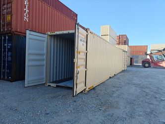 NEW 40ft High Cube Double Ended Door One Trip Shipping Containers For Sale