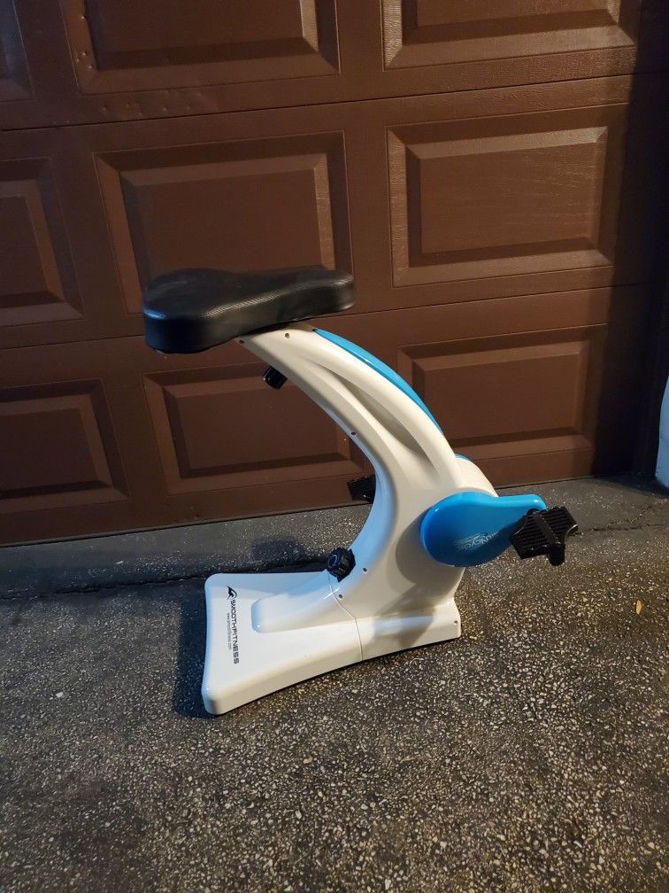 SitNcycle Smooth Fitness, Compact Hands Free Stationary Exercise Bike is Easy and Fun to Use.