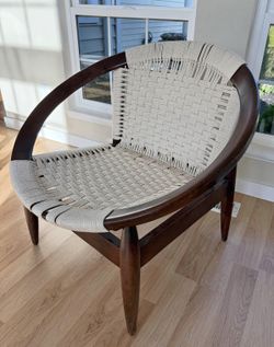 Kareth Brown Barrel Accent Chair