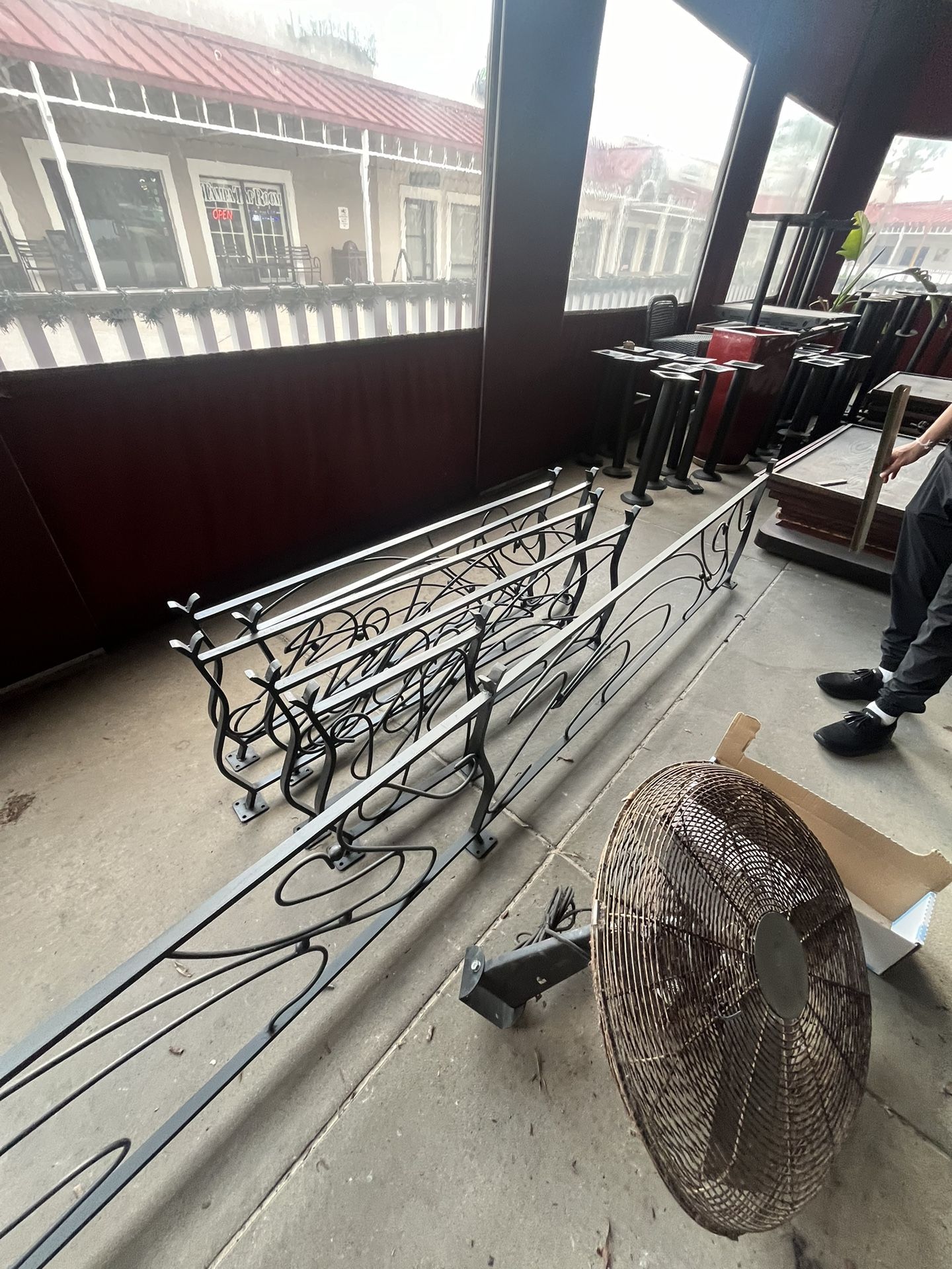 Decorative Iron Room Dividers, Welders Special