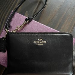 COACH  Wristlet, black 