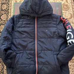 Tommy Hilfiger Puffer Coat Youth Size Large