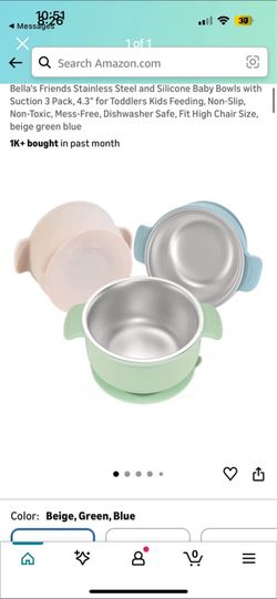 New never opened - baby bowls