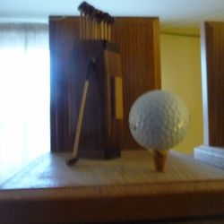 Golf Bookends (Hand Made Worth 40) 