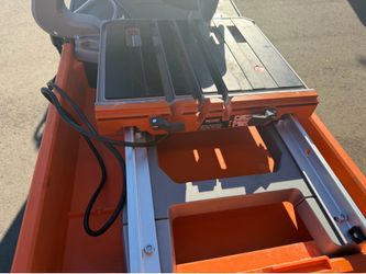 Rigid 8 inch tiles saw