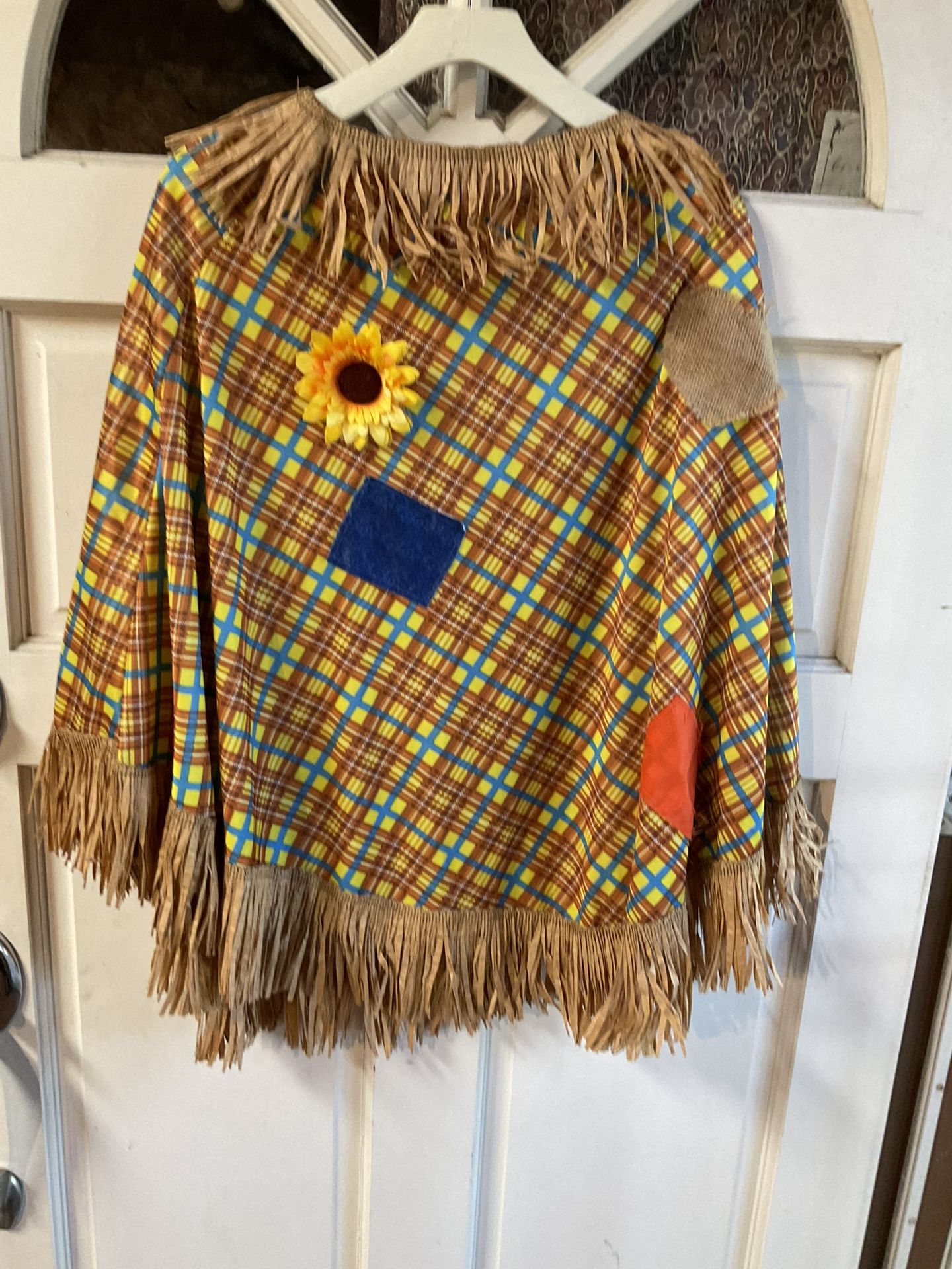 Adult Scarecrow Poncho