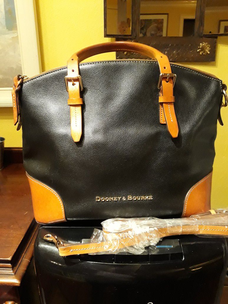 Authentic Dooney & Bourke Leather Handbag
