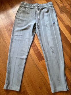 Guess track  grey pants size medium