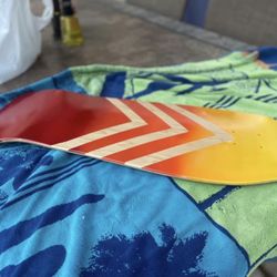 Retro custom skate Board
