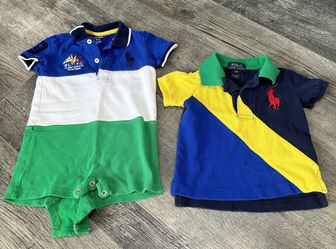 Polo Shirt And 1 Piece